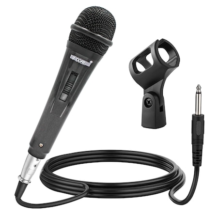 5 Core 5 Core Handheld Microphone For Karaoke Singing - Dynamic Cardioid Unidirectional Vocal XLR Mic PM 816